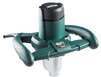 GRÖNE GMV 18-2-S 1800W Mezclador - Rosca M14 - Alta Potencia - Varios Modos de Funcionamiento - Control de Velocidad - para Mezclar Cola, Pinturas, Mortero - Arranque Seguro