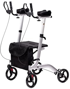 Antar AT51113 S Aluminium Arthritis Rollator silber