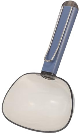 TOGEVAL Cuchara Medidora De Comida para Perros y Gatos Cuchara Multiusos De Inoxidable Escala Utensilio Ergonómico y Reutilizable para Pienso De Mascotas