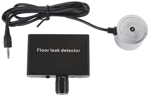 Probador de Fuga de Tubería de Agua Subterráneo 20000x, Detector de Fuga de Agua de DB -70D para la Construcción del Sitio, Mantenimiento del Automóvil con Auriculares, Monitor