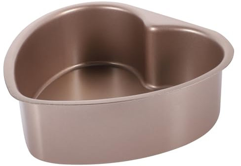 KOCKSHION Teglia Da Forno Acciaio Inossidabile Forma Di Cuore Con Fondo Rimovibile Per Torte Di Matrimonio e Feste Di Facile Da Rimuovere e Riutilizzare