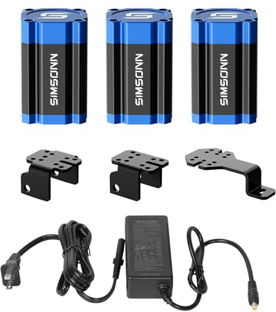 SIMSONN Rennsimulator-Pedale Vibrationsmotormodul VAM und VAM Pro Haptic Pedals Reactor (VAM PRO 3 PCS PER SET)