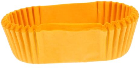 BESPORTBLE Pirottini di Carta Ovali Resistenti al Grasso per Muffin e Plumcake, 1000 Pezzi, Design Minimalista per Pasticceria e Forno