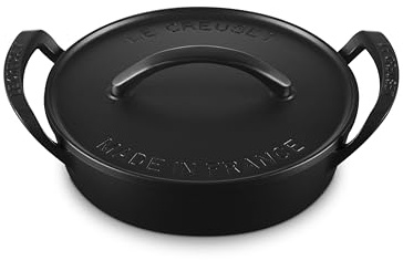 Le Creuset Casserole peu profonde en fonte pour barbecue d'extérieur