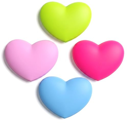KALIONE 4 smorzatori per racchette, ammortizzatori di vibrazioni per racchette da tennis, in morbido silicone, ammortizzatori per racchette da tennis (colori misti)