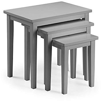 Julian Bowen Cleo Nest Of Tables - Grå