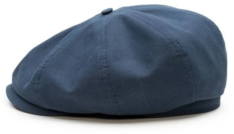 Sterkowski Modell Shelby | Baumwolle Schiebermütze für Herren und Damen | Luftdurchlässige Luftig Newsboy Cap