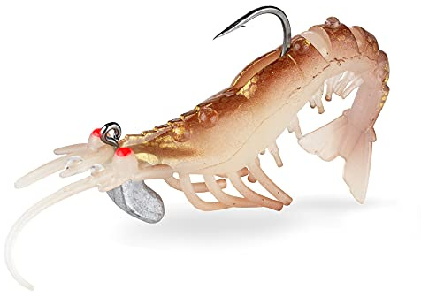 FISHN® GRUMPYcrab 12.5cm, 13.7gr, 2 Stück - Ultra realistischer Kunstköder Gummifisch zum Angeln auf Zander, Hecht, Dorsch, Seelachs inkl. Hacken und Gewicht