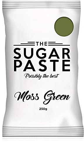 THE SUGAR PASTE™ Moss Green Sugarpaste (250G - 6KG) 250g