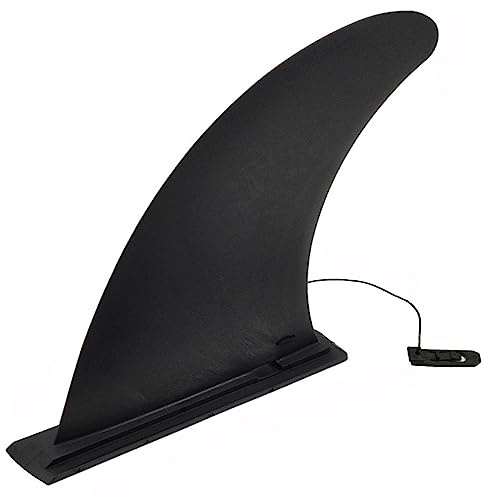 Jashem Surf Board Fin 9 Inflatable Paddleboard Replacement Fin for Paddle Board - Quick Release Slide Surfboard Fins (1)