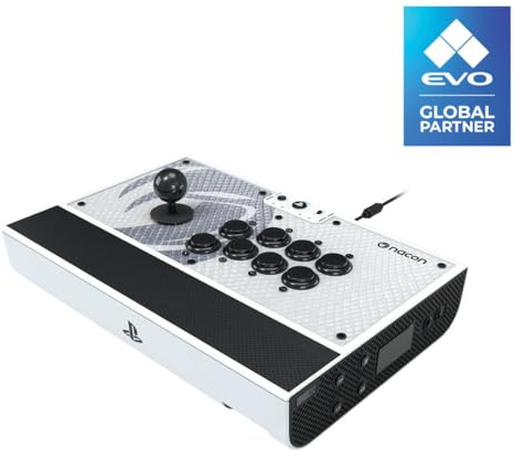 NACON Daija Arcade Fight Stick Officially Licensed for PlayStation PS5, PS4 and Windows 10 | 11 PC