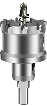 1 Stücke 12-125mm Hartmetallspitze Kernbohrer Lochsäge Metallbearbeitung Cutter for Edelstahl Legierung Metall Bohrer Bohrer (Color : /, Size : 125mm)
