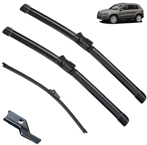 Windschutzscheibe vorne hinten Satz 24 21 13 Wischerblätter for VW Tiguan 2007 2008 2009 2010 2011 2012 2013 2014 2015 2016