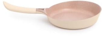 CREATE / PAN STUDIO/Sartén de aluminio fundido de Ø20cm con revestimiento cerámico arena/Asa de baquelita. para todo tipo de cocinas. resistente y duradera. fácil de limpiar. libres de PFOA