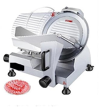 MLUENF 10 Inch Blade Electric Food Slicer Cutter Grinder Machine for Commercial Deli Meat Cheese Beef Mutton