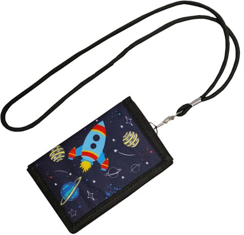 Geaanen 1 Pcs Brustbeutel Kinder Portmonee Kinder Geldbeutel Kind Portemonnaie Kinde GeldböRse Kinde Geldbeutel Portemonnaie Portmonee Jungs Geldbeutl Zum UmhäNgen Kindergeldbeutel Kind-GeldböRsen