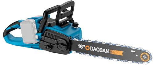 Motosierra Inalámbrica Profesional Compatible con Baterías Makita 18V, Motosierra Eléctrica de 16 Pulgadas Inalámbrica, 1500W Motor sin Escobillas, Motosierra de Batería para Corte de Árboles y Madera