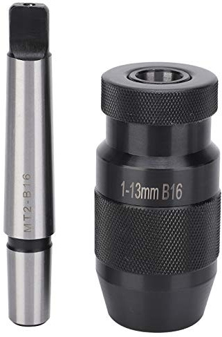Taladro sin llave Chuck Morse Taper Accesorios de la máquina de fresado de liberación rápida MT2B16 113 mm para máquinas de perforación de columna Tornos