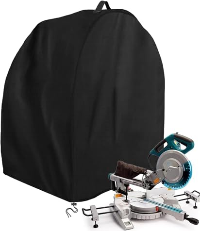 Miter Saw Cover, Portable Table Saw Dust Cover, Saws Equipment Covesr For Chop Saws And Composite, Waterproof Miter Sa-w Protective Cove-r Fit For Most Miter Sa-ws And Planers,Prevents Dust