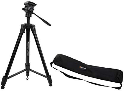 Celestron 93612 Ultima Pan: trípode de Cabezal basculante para su catalejo, Sus prismáticos o su cámara