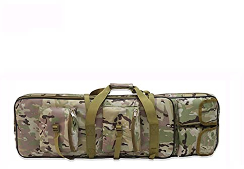Elsegeod Tactical Gun Bag Rifle Case, 33/39/47 Inch Weapon Accessory Storage Bag Backpack, Soft Padded Carbine Case Fishing Rod Bag Pistol Shotgun Airsoft Case Sniper Holster
