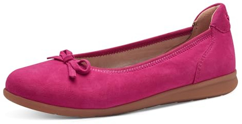 Tamaris Comfort Ballerine da Donna in Pelle con Fiocco