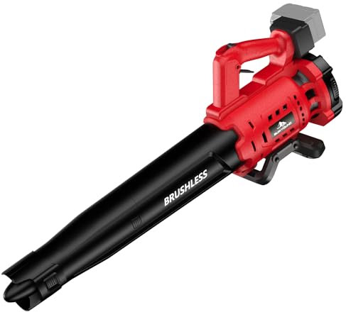 Soplador de Hojas inalámbrico para batería Milwaukee M18, soplador eléctrico de 480 CFM con Motor sin escobillas, bloqueable para Mantener velocidades de hasta 130 mph, soplador de Mano para soplar