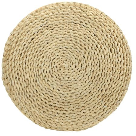 Zen-Meditationskissen, Rattan-Futon, Tatami, Verdicktes Stroh, Pier, Rattan-Futon, Runder Pouf, Stroh, Gewebtes Erkerfensterkissen, Gewebtes Bodenkissen, Tatami-Sitzkissen(#4)