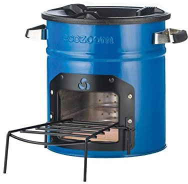 EcoZoom Rocket Stove, estufa portátil de campamento para cocinar al aire libre, Dura (solo madera)