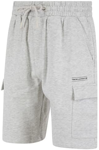 Tokyo Laundry Men's 'Valence' Multi-Pocket Brushback Fleece Jogger Cargo Shorts