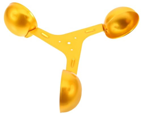 TINEASUR Anemometer-sensor Windmessbecher Aus Aluminium Windmessgerät Ersatzteil Windgeschwindigkeitssensor Wetterstation Außensensor Kompakt Leicht Einfache Montage