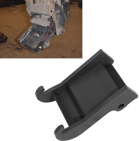 Support de Coupleur X Change, Fixation Rapide pour Godet D'excavatrice Bobcat Série E E26 E32 E35 E42 E45 E50 E60, Installation Facile, Construction en Acier allié, Longue Durée