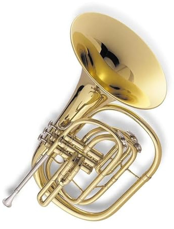 Waldhorn Professionelles Bb Gold Marschinstrument Waldhorn