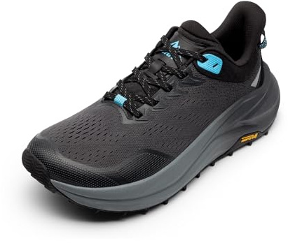 NORTIV 8 Men's Wide Toe Box Trail Running Shoes Cushion Walking Barefoot Tennis Workout Gym Cross Training Shoe Fashion Sneakers Whitney,Size 11,Black,SNRS25001M
