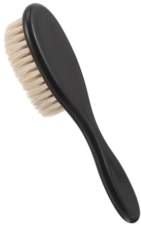 Gatuida Bartbürste Aus Naturborsten Und Abs Multifunktionale Pflegebürste Für Männer Weich Und Hautschonend Für Bart Und Haarstyling Leicht Und Reisetauglich