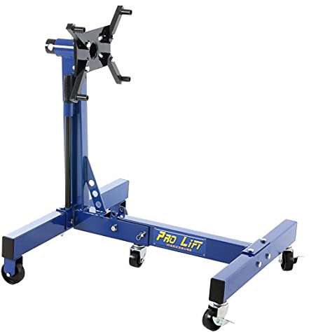 Pro-Lift-Werkzeuge Motorständer 680 kg Motorheber klappbar Platte drehbar Motorhalter Werkstatt-Ständer faltbar