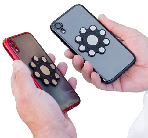 CELLSNAPP! | Universal 2 Cell Phone Carrier & Utility | Compatible With Odd Phone Sizes & Brands | No More Carry Cases, Holders, Holsters, Clips, Belts, Wallets, Purses, Covers, Pouches or Sleeves |