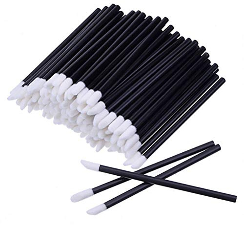 Pimoys Lip Brushes, 200Pcs/Set Disposable Lip Brushes Make Up Brush Lipstick Lip Gloss Wands Applicator Tool Makeup Beauty Tool Kits