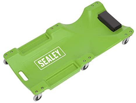 Sealey SCR80HV Composite Creeper - Hi-Vis Green
