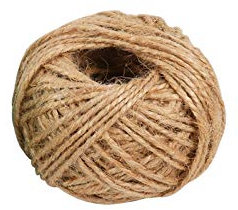 Cuerda de Yute 30m Natural Burlap Hessian Jute Cordón cordón de Hormiguero Cuerda de cáñamo DIY Home Craft Regalo Embalaje Cuerdas de Embalaje Body Party Decoración para el hogar Regalo