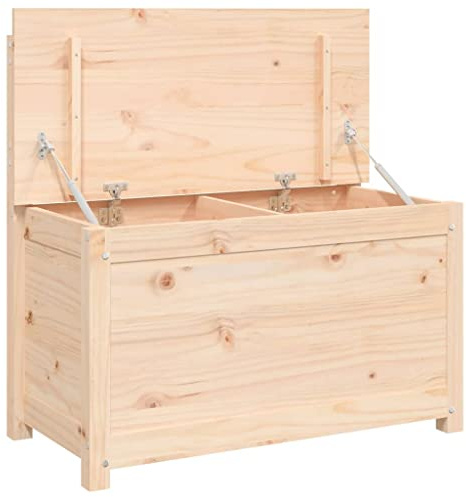 vidaXL Sitzbank 80x41x77 cm Massivholz Kiefer