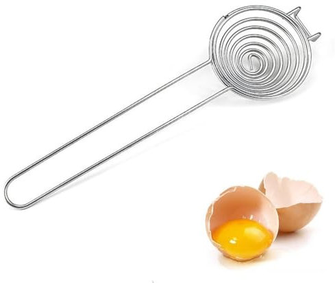 Eiertrenner für die Küche Eigelb- und Eiweißtrenner, Eiflüssigkeitsfilter aus Edelstahl