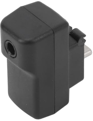 Adaptateur de Micro X4, Microphones Externes de Type C et Ports Audio 3,5 Mm, Adaptateur de de Micro pour Caméra de Sport Panoramique X4
