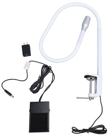 UV Lash Licht Fransenlampe für Wimpernverlängerung Boden UV Gel Nagelleuse mit Fußpedalkontrolle UV Nail Cure Light Wimpernlampe Lichthärtung UV Wimpernkleber Lampe UV