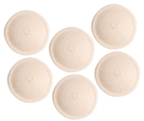 ULDIGI 1 Karton 6Tlg Brustpolster pads feeding Stillkissen Stillzubehör Stilleinlagen Futterunterlage aus Baumwolle Stilleinlage wiederverwenden 100% Baumwolle