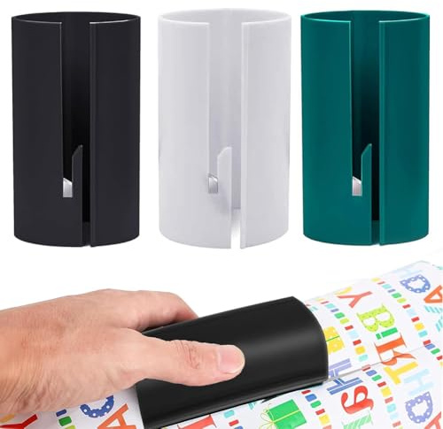 Austauschbarer Geschenkpapier Schneider 6Stück Schneider für Rollen, Zylinderpapierschneidmaschine, Weihnachtlicher, Halloween, Geburtstag, Bastel-Geschenkpapier
