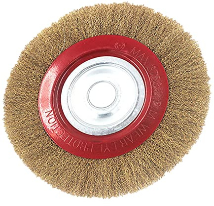 COSMEVIVI Brosse En Fil D’acier Plate 125 Mm Anneau Adaptateur Brosse De Polissage Rotative Pour Outils Abrasifs Pour Élimination Rouille Et Décapage