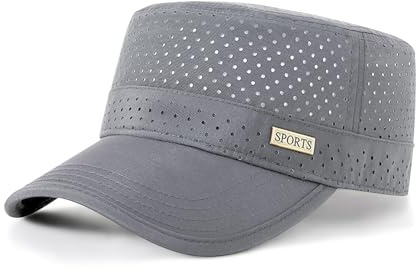 YAMEE Military Cap Herren Sommermütze Mesh Leichte Atmungsaktive,Army Cap Männer Schnelltrocknende,Baseballcap Herren für Outdoor-Sport,Wandern
