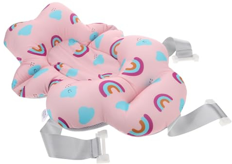 IMIKEYA Faltbarer Babybadesitz Für Neugeborene Ergonomischer Sitz Für Badewanne Atmungsaktives Badekissen Für Junge Mädchen Für Kleine Badezimmer Und Duschen
