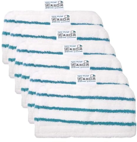Steam Mop Pads ，Compatible for Black+Decker FSM1630 FSM1616 FSMH13E5 FSM1321 FSM1605 FSMH13151SM FSMP20 FSM1620，Vacuum Cleaner Accessories(6pcs)